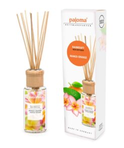 Pajoma Raumduft Mango-Orange für Zuhause - 1er Pack (1 x 100 ml) - Frische Mango-Orange-Nussschotenelsius Konsistenz - T