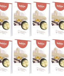 Bolsius Aromatic Wax Melts Vanille 48 Stück Duftschmelzblüten für Zuhauseredioutederhoa/body>