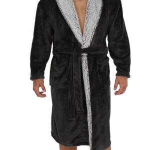 CityComfort Bademantel Herren OEKO-TEX STANDARD 100 mit Kapuze und Taschen