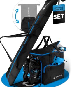STYNGARD Snowboardtasche Calgary Set mit Stiefeltasche - Polsterung im Bindungsbereich für 140cm bis 190cm - Modell mit