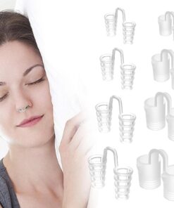 8er-Pack Nasenspreizer für Entspannte Nächte - Nasenklammer Anti Schnarchen - Wiederverwendbares Nasendilatator - Besser