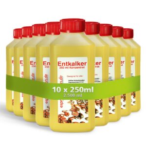 2,5 L Universal Entkalker für Kaffeevollautomat & Haushaltsgeräte I Flüssigentkalker Konzentrat I Für alle Geräte I Bad,