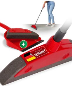 Novaliv Teleskopstiel Schaumstoffbesen Friseurbesenschlüssel Set | Novaliv Gummi Noppenbesen Teppichbesen Friseur&quto;