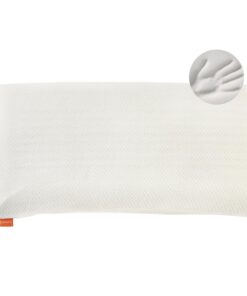 Orthopädisches NackenstützkissenMemory Foamviskoelastisch, extra festes hartes Visco Kissen 40 x 80 cm, waschbar, OEKOTE