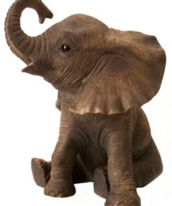 The Leonardo Collection Afrikanischer Baby-Elefant Out of Africa Statue 13 cm