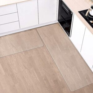 1,5 mm PVC Bodenschutzmatte Transparent Bürostuhlunterlage für Drehstühle (50 x 180 cm) 1,5 mm PVC Bodenschutzmatte Tra