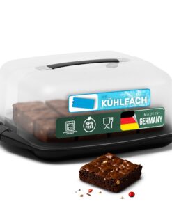 Novaliv Kuchen-Transportbox: Innovativer Tortentransport mit Tortenglocke, Ausdauernde Aufbewahrungslösung, ideal für Kü