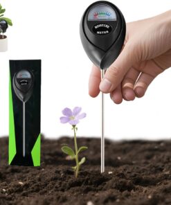 Feuchtigkeitsmessgerät Pflanzen für Garten und Landwirtschaft, Bodenfeuchtesensor, Grow Zubehör 26 cm Länge
