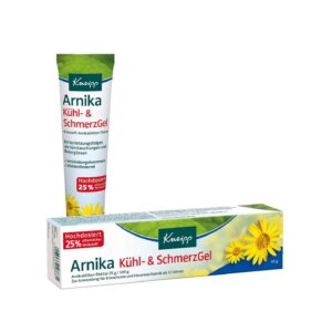 Kneipp Arnika Kühl- und SchmerzGel für Schmerzlinderung und Entspannung, ideal für familientauglich, im Hausgebrauch, gr