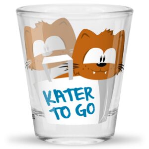 GRUSS&CO Schnapsglas "Kater" - Gläser für jeden Anlass - Elegant und praktisch | GRUSS&CO Schnapsglas "Kater" - Perfekt