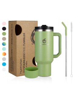 Hydro2go Thermobecher To-Go – BPA-frei, 10 h heiß/12 h kalt – 1200 ml Strohhalm Jude