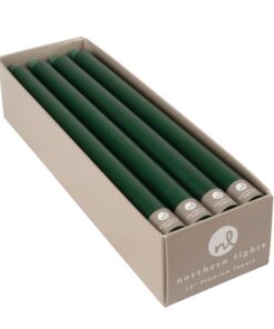 Northern Lights Premium Tapers Candles Hunter Green 30,5 cmFür Jederman zur Dekoration zu Hause