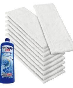 Profifor Baumwollmop 40cm für Hausfrauen und Reinigungspersonal in Wohnraum und Büro Jacketsmittel Mikrofiber Microfiber