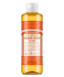 Dr. Bronner Pure-Kastilien Seife Hemp Tea Tree 18-in-1 32 Unzen USDA Organic