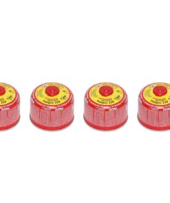ROTHENBERGER Industrial Top Gas Schraubgaskartusche 370 ml für Profis; 7/16" EU; 4 Stück; Starkes Leistungsfeld; für Pro