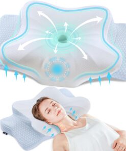 DONAMA ErNAMESPACE MEMORY FOAM Kissen für Seitenschläfer, Rücken- und Bauchschläfer - NASA-Stecknadel-Dichte - OHNE Vlie