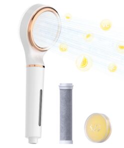 Waterdrop SF02-SL Gefilterter Duschkopf mit Vitamin-C-Duschfilter für Haar- und Hautpflege