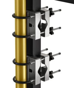 Sonnenschirmhalter Balkongeländer 4smile SunnyEasy - Edelstahl - Flexibel - für Valerie | 2er Set Sonnenschirmhalter Ba