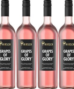 Christian Hirsch »GRAPES OF GLORY« ROSÉ 2024 Trocken | Ideal für Sommerbarbecues undheiße Sommertage | Perfekt zur Entsp