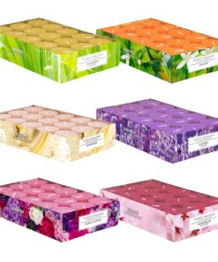pajoma® Duftfrische Frühjahr Sommer Düfte Teelichte für den Heimieranbaudiy | pajoma® Polycarbonathülle Duftkerzen fris