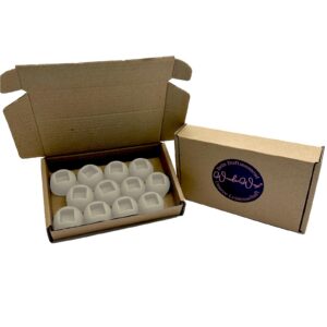 WonderWax Pralinen Set - Soja Wachs Melts für Duftlampen mit Coconut Duft für Wellness Raumduft