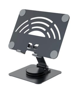 360° Drehbarer Aluminium Tablet Ständer für 4-13 Zoll iPad Pro/Mini/Air, Nexus, Samsung Tab - Flexible Halterung | Vers