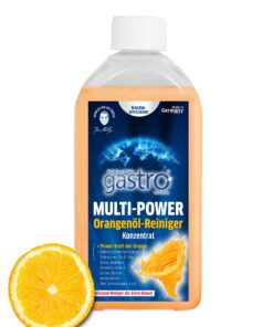 Schillings gastro Global Orangenölreiniger - Küchenreiniger für Orangenflecken - 500ml Reinigungsmittel mit Sprühflasche