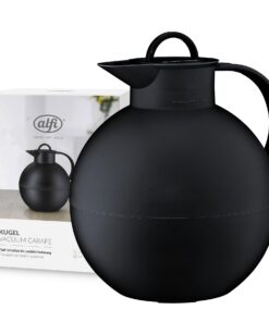 Alfi Isolierkanne Kugel Kunststoff Schwarz 0,94 L Litre Für Outdooraktivitäten Thermische Haltbarkeit