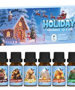 Festliche Duftöl Set für Seifenkerzenherstellung - Mulled Wein, Karamell Apfel, Vanille Zimt Cookie | Festliche Duft Öl