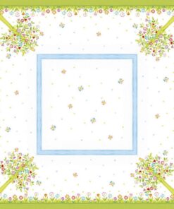 Tischdecken aus Airlaid für Gastronomie Einweg Mitteldecken 80x80cm für Sommer | Insa Einweg Mitteldecke 80x80cm für Ga