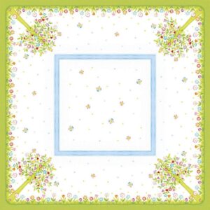 Tischdecken aus Airlaid für Gastronomie Einweg Mitteldecken 80x80cm für Sommer | Insa Einweg Mitteldecke 80x80cm für Ga