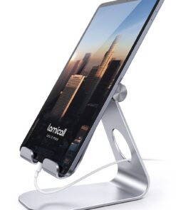Lamicall Tablet Ständer Verstellbar - Universal Halterung, Dock für 2024 iPad Pro 9.7, 10.5, 11, 1|9, iPad Air Mini 6 5
