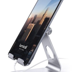 Lamicall Tablet Ständer Verstellbar - Universal Halterung, Dock für 2024 iPad Pro 9.7, 10.5, 11, 1|9, iPad Air Mini 6 5