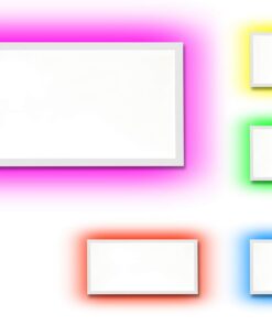 Northpoint LED Panel Deckenleuchte Wandleuchte mit RGB Backlight Hintergrundbeleuchtung 15W Warmweiß/Kaltweiß für Zimmer