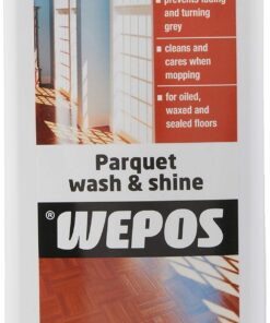 Wepos 2000200503 Parkett- und Dielenboden Reiniger - Effektive Reinigung für Parkett und Dielen in 1 Liter