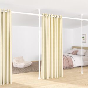 DAKEPOLE Raumteiler Paraventgestell - Flexibel Verstellbar, Sichtschutz für Wohnzimmer und Schlafzimmer - 420 cm x 317 c