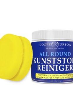 Nachhaltiger Kunststoff-Reiniger COOPER & BURTON 0,5 kg | Entfernt Schmutz & Flecken | Strahlend saubere Oberflächen | i