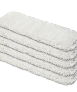 Prieser 5X Pro Wischmopp 50cm - Fusselfreier Bodenwischer für hohe Schmutzaufnahme - Langlebiger und robust Mikrofaser