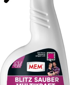 MEM Blitz Sauber Multikraft Flüssiger Universal-Reiniger - Entfettend und hartnäckigen Schmutz entfernt - Auf allen Unte