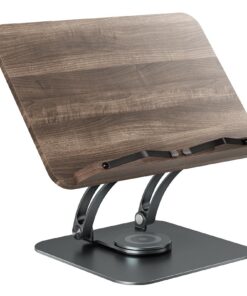 Tounee Buchständer Verstellbar 360° Drehbar Kochbuchhalter Grau Global Recycled Standard Tounee Buchständer Kochbuchha