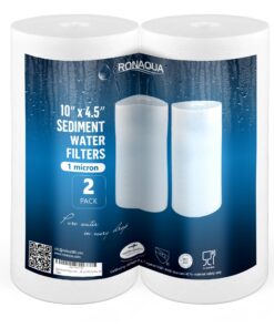 Ronaqua Big Sediment-Wasserfilter 1 Mikrometer für RFC-BBSA W15-PR, WFHD13001B, GXWH35F und GFWH30C