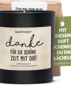 Glasperlkern Duftkerze Soja-Natürlich-Personalisiert persönliches Geschenk für beste Freundin | Glasperlkern Duftkerze