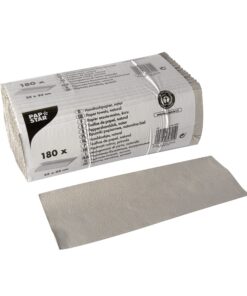 Papstar #84821 Blauer Engel 180 Blatt Handtuchpapier 31 cm x 25 cm natur C-Falz 1-lagig