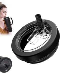 Stanley Cup 40oz/1.18L Agctrler 2025 Neu Abnehmbar Auslaufsicher BPA-Free Tritan Silikon Ersatzdeckel Leicht Reinigen