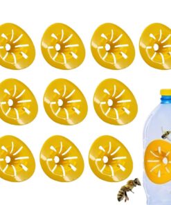 Wespenfalle Insektenfalle 10 Stück Zum Bauen Blumenförmiger Honigfalle | Wiederverwendbarer Bienenfänger Wespenfalle 10