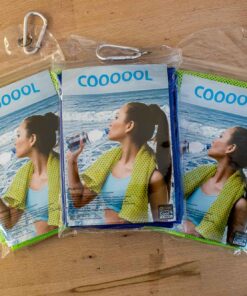 Kühltuch Sporthandtuch Fitness - ultraleicht, kühlend, schnelltrocknend für Sportlaster im Training und Outdoor aktiv