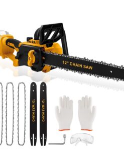 WingFly Akku Kettensäge 18V 20V Dewalt Kompatibel 30 cm Bürstenloser Motor 10 m/s
