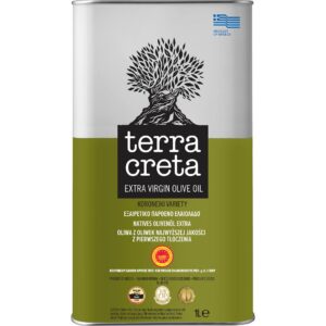 Terra Creta g.U. - Sonnenuntergutschön Olivenöl aus Kolymvari (1 Liter Kanister, 1er Pack) Terra Creta g.U. - Premium