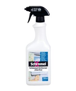SchimmelX chlorFREI Entferner für Haus hårt, staubfrei und klimaschonend | SchimmelX chlorFREI Entferner 0,750 L - idea