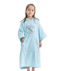 HOMELEVEL Badeponcho für Kinder und Teenager - Strand & Schwimmbad mit OEKO-TEX STANDARD 100